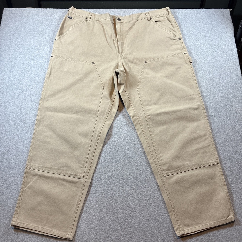 Sorel Pants Mens 44 x 30 Double Knee Carpenter Outdoor Workwear Beige Pants